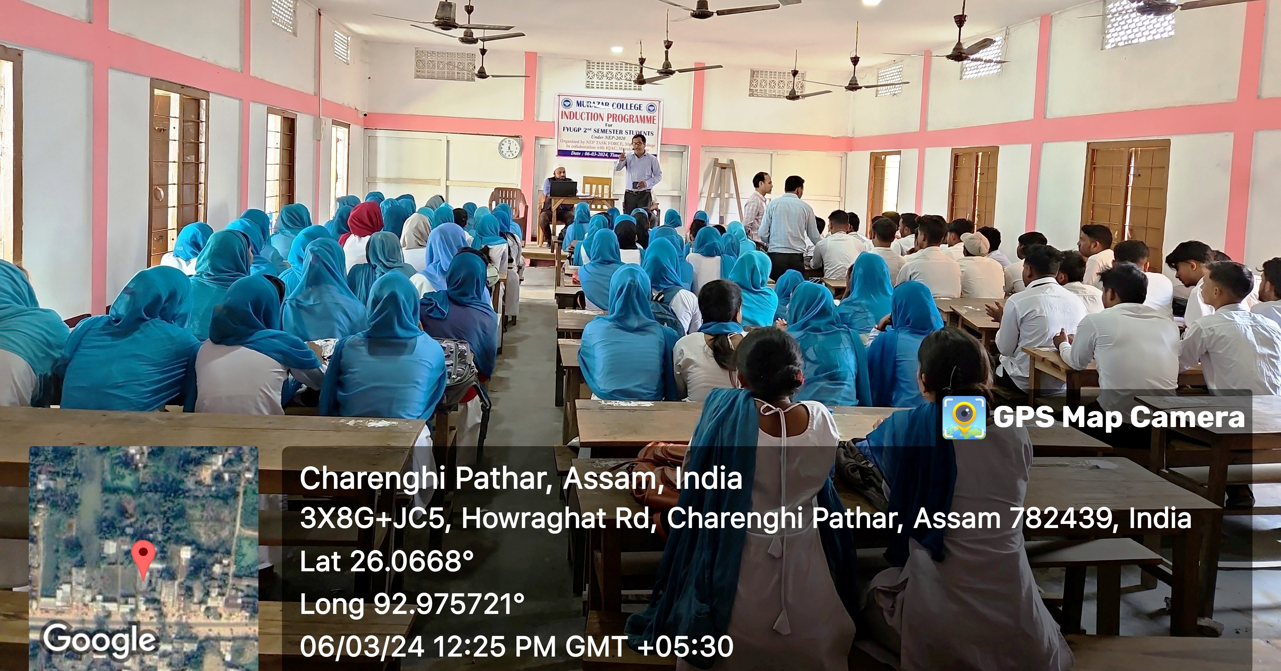 INDUCTION PROGRAM FOR FYUGP 2ND SEM STUDENTS BY IQAC COORDINATORS ON 06.03.2024